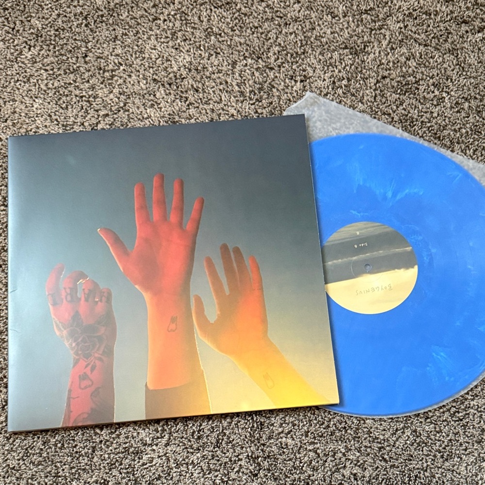 Boygenius Webstore exclusive Blue Vinyl - The Record